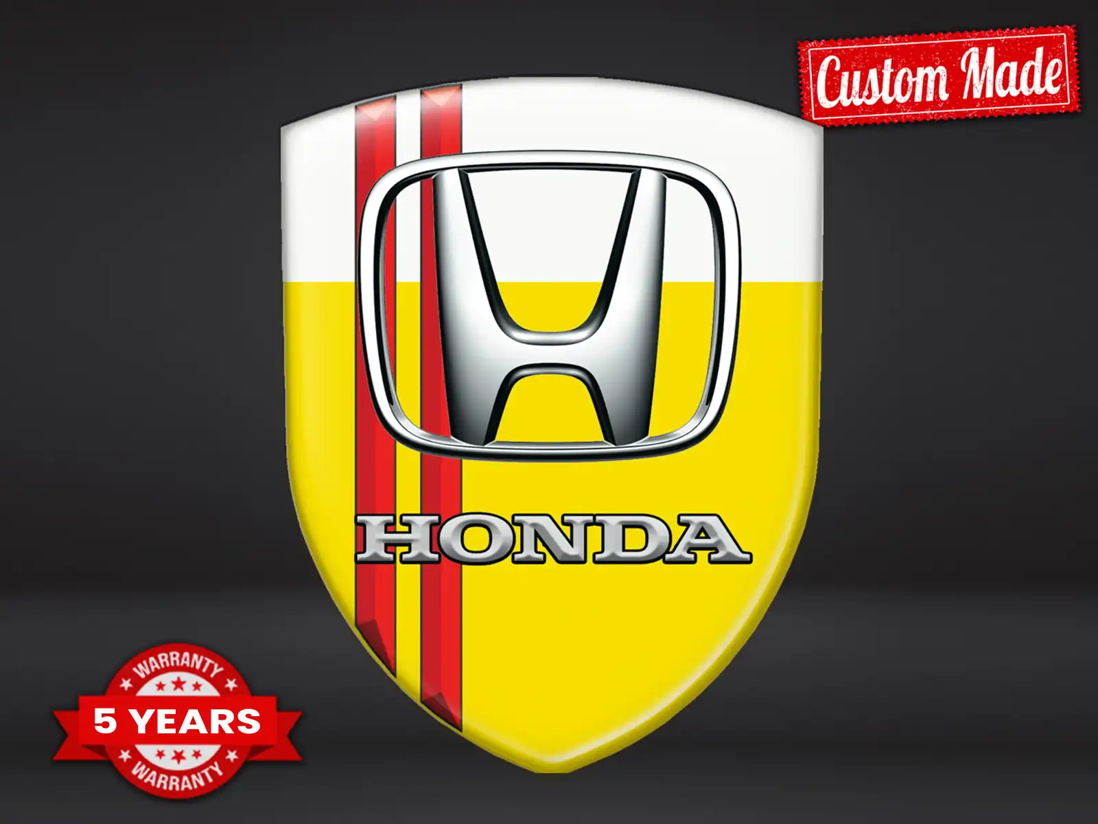 Honda Fensteraufkleber Limitiert Edition Robust Auto
